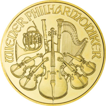 Austria Philharmonic 1 Ounce Gold 2008