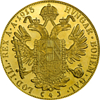 Austria 4 Ducats Gold Restrike